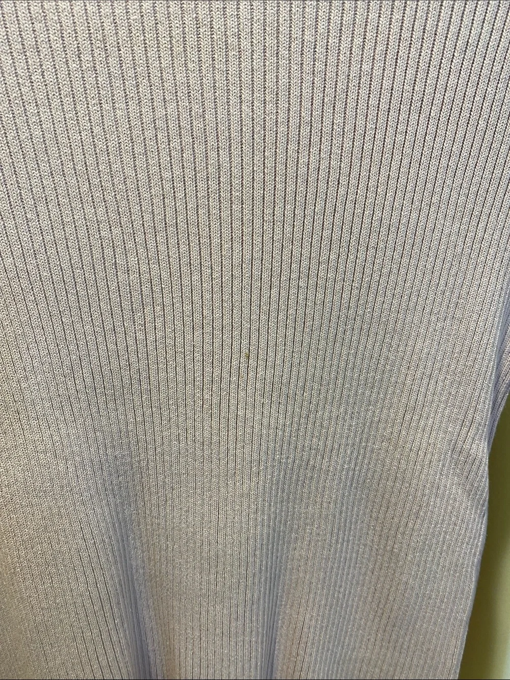 Pierre Cardin Ribbed Mock Neck Sweater in Soft Pink Fits M